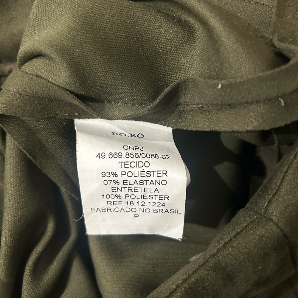Olive Green Women's Dress Pants- bobo bourgeois bohemian brand - Picture 10 of 10